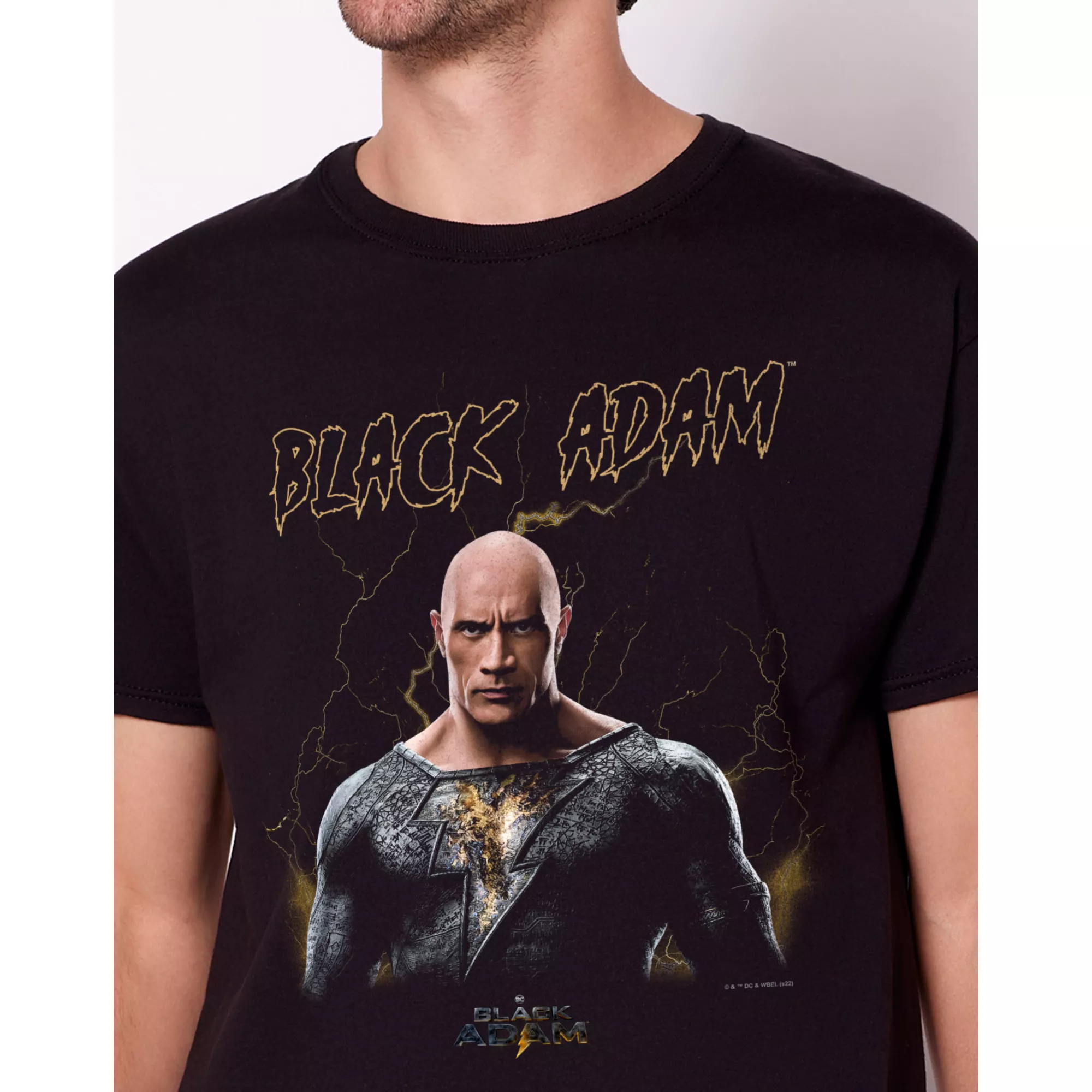 Adam Lightning T Shirt - Black Adam at Spencer's