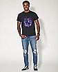 Purple Flame Undertaker T Shirt - WWE