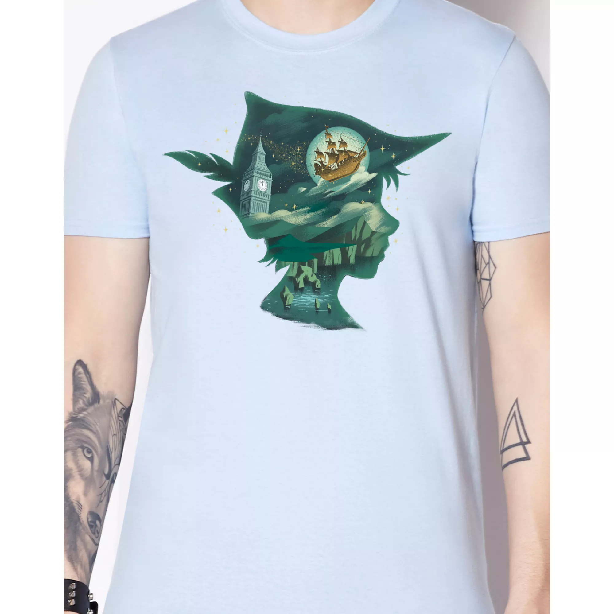 Silhouette Peter Pan T Shirt - Peter Pan & Wendy at Spencer's