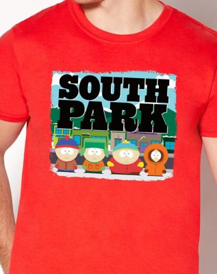 Logo Characters South Park T Shirt