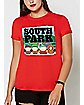Logo Characters South Park T Shirt