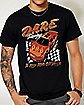 D.A.R.E Racing Flag T Shirt