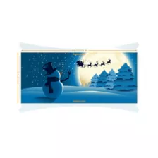 Snowman Garage Double Door Cover at Spirit Halloween