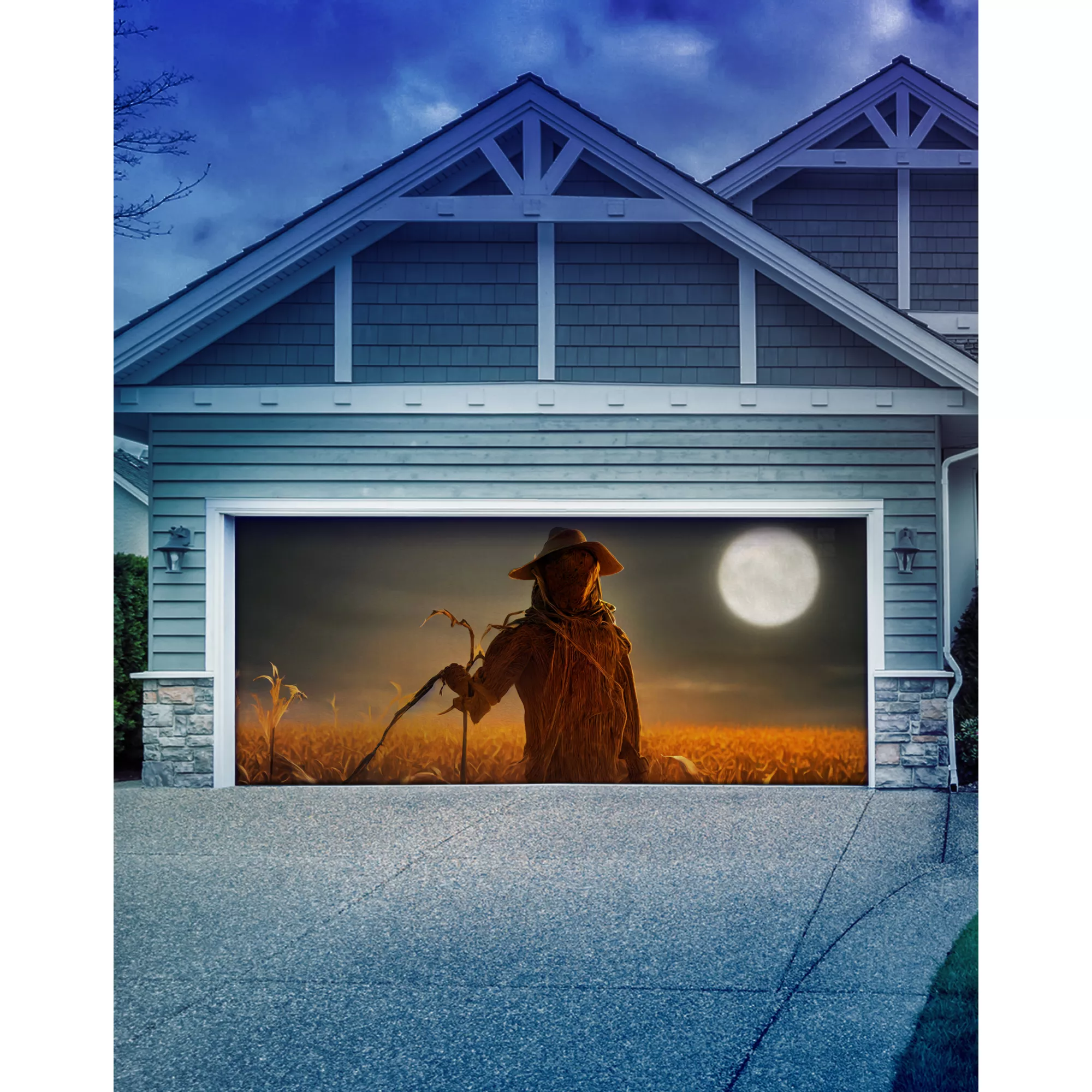 Killer Cornfield Garage Double Door Cover at Spirit Halloween