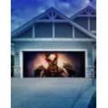 Creepy Carney Garage Double Door Cover at Spirit Halloween