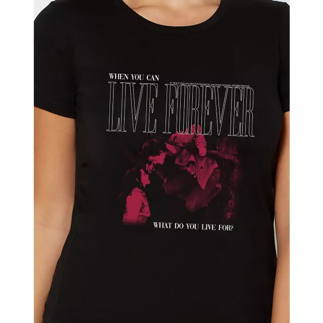 Twilight Live Forever T Shirt at Spencer's