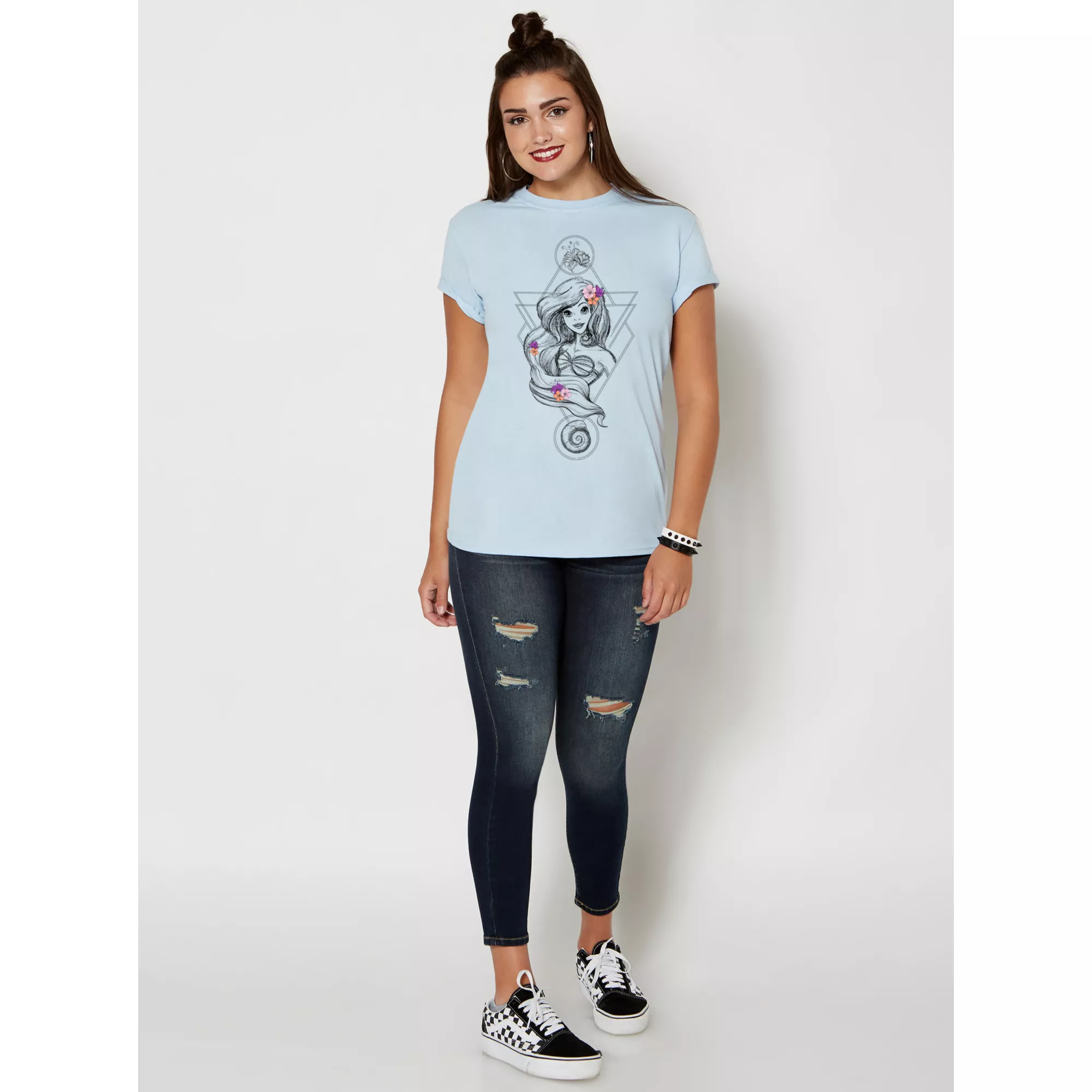 Boho Ariel T Shirt - The Little Mermaid at Spencer's