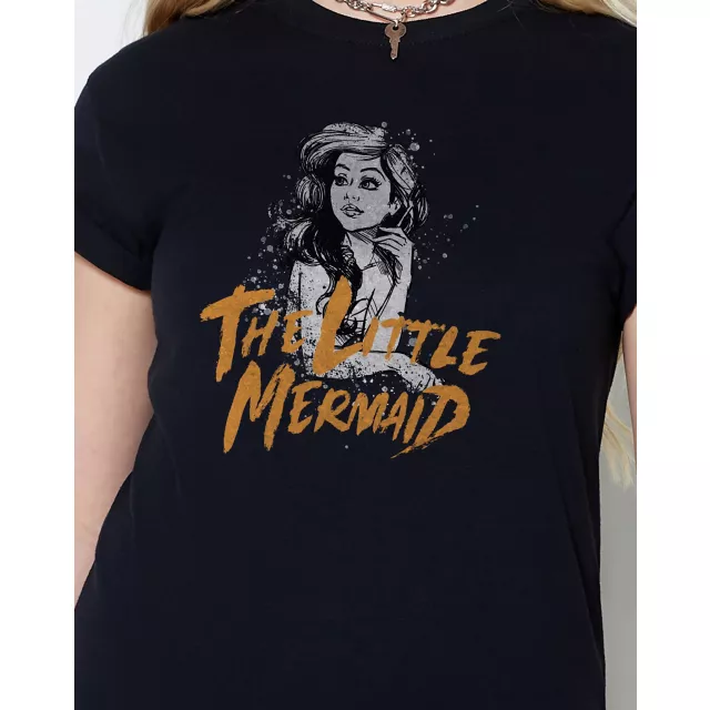 Ariel Ponders T Shirt - The Little Mermaid at Spencer's