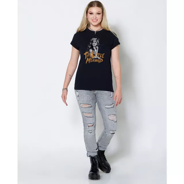 Ariel Ponders T Shirt - The Little Mermaid at Spencer's