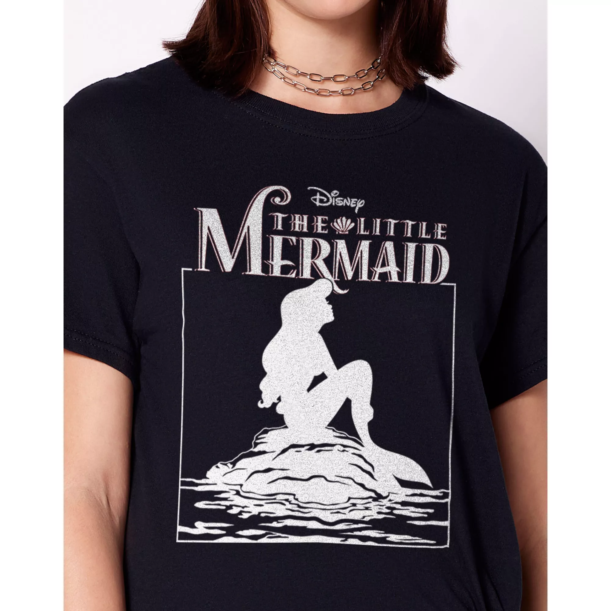 Ariel Silhouette T Shirt - The Little Mermaid at Spencer's