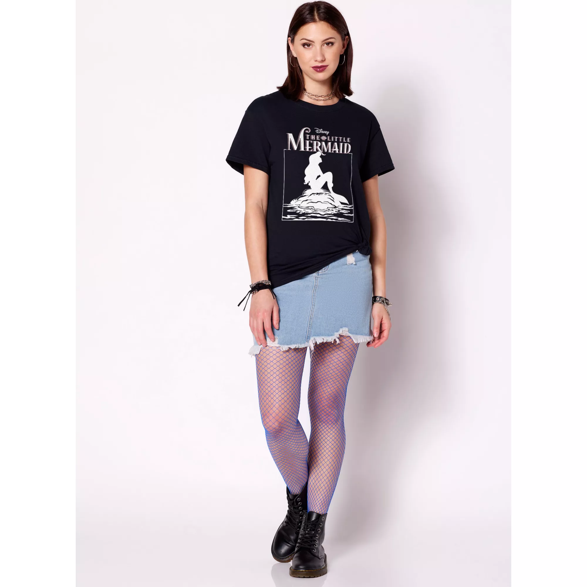 Ariel Silhouette T Shirt - The Little Mermaid at Spencer's