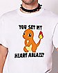 Set My Heart Ablaze T Shirt - Pokémon
