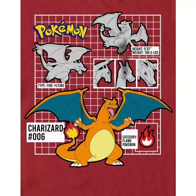 Charizard T Shirt- Pokémon at Spencer's