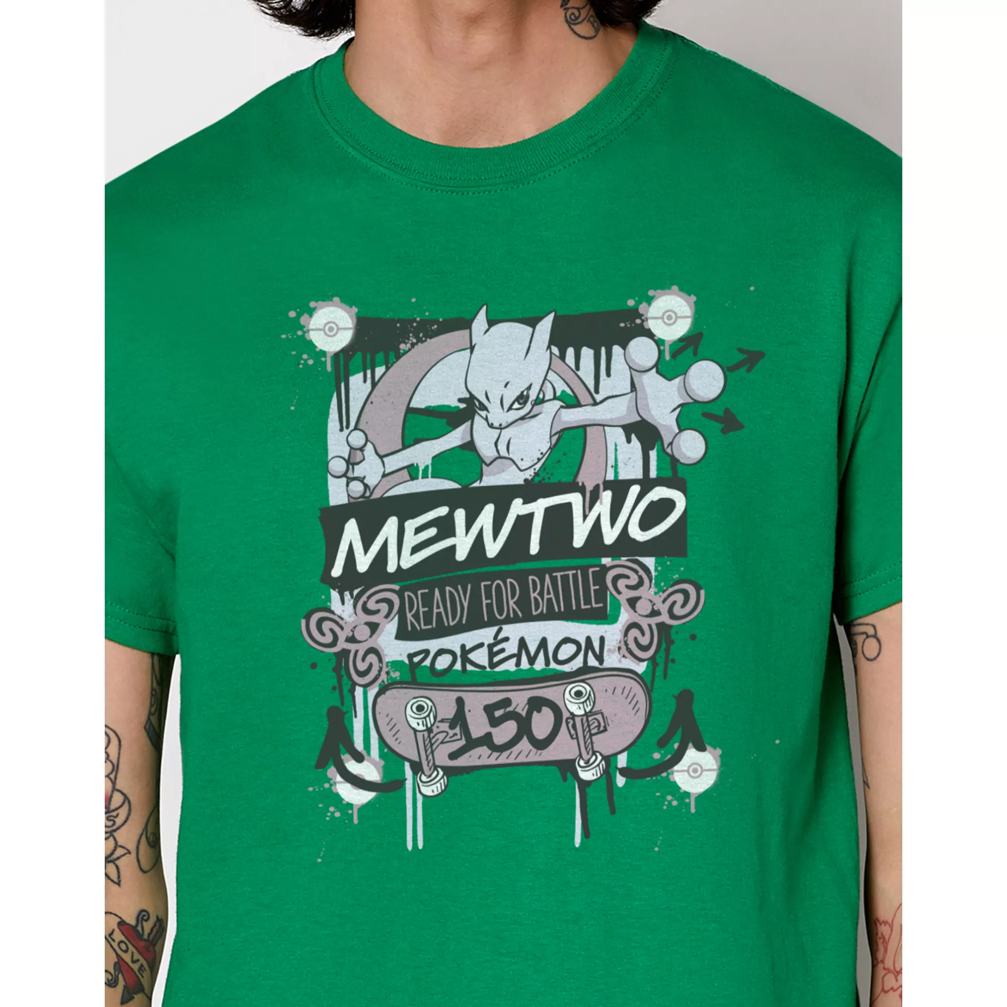 MewTwo T Shirt- Pokémon at Spencer's