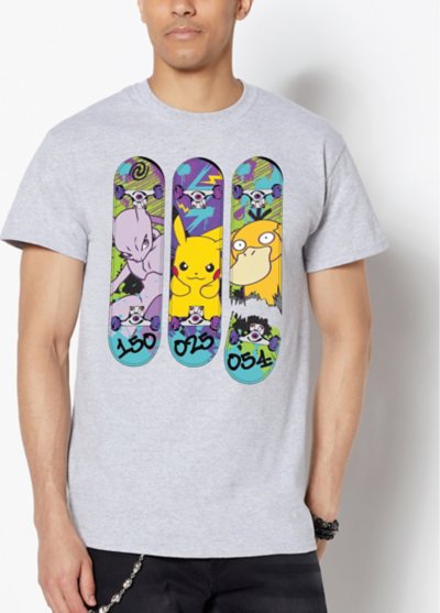 Mewtwo Pikachu Psyduck T Shirt - Pokmon