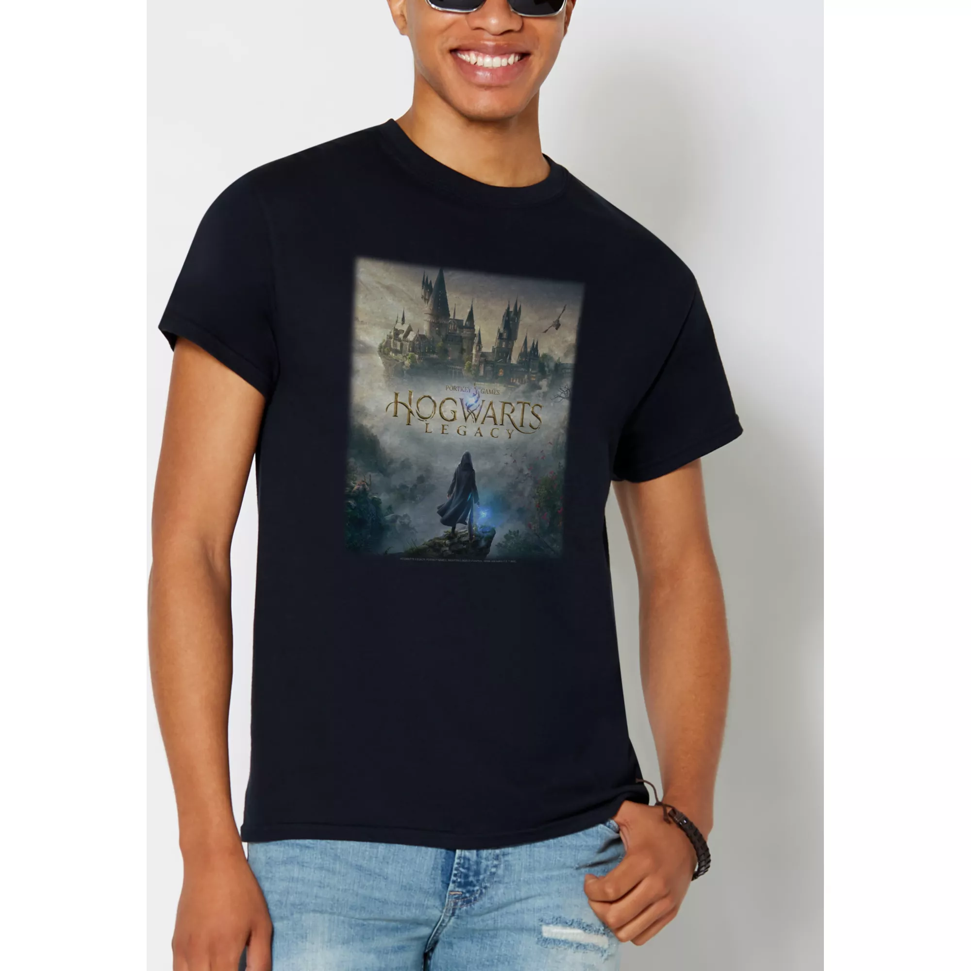Hogwarts Legacy Poster T Shirt at Spencer's