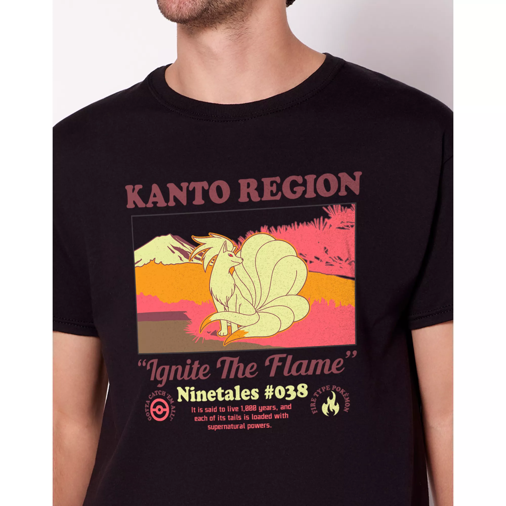 Ninetales Kanto Region T Shirt - Pokémon at Spencer's