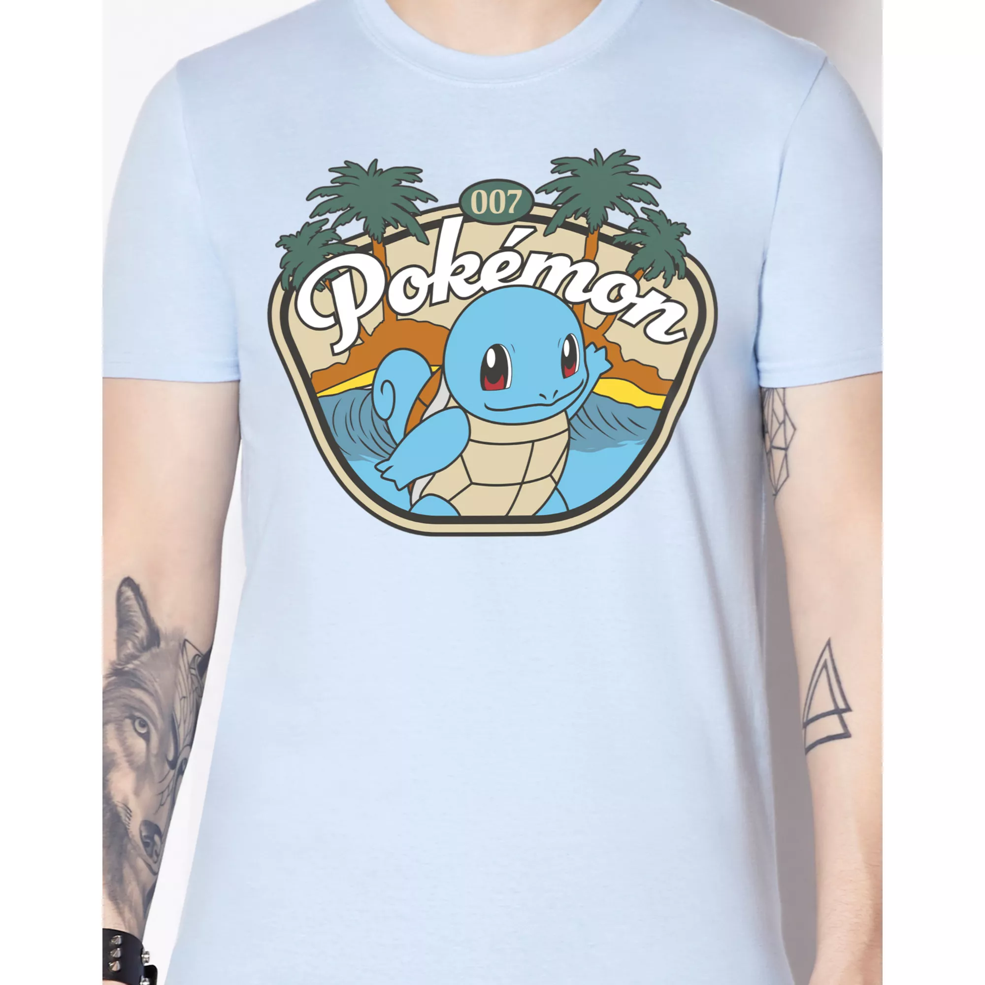 Aquatic Squirtle T Shirt - Pokémon at Spencer's