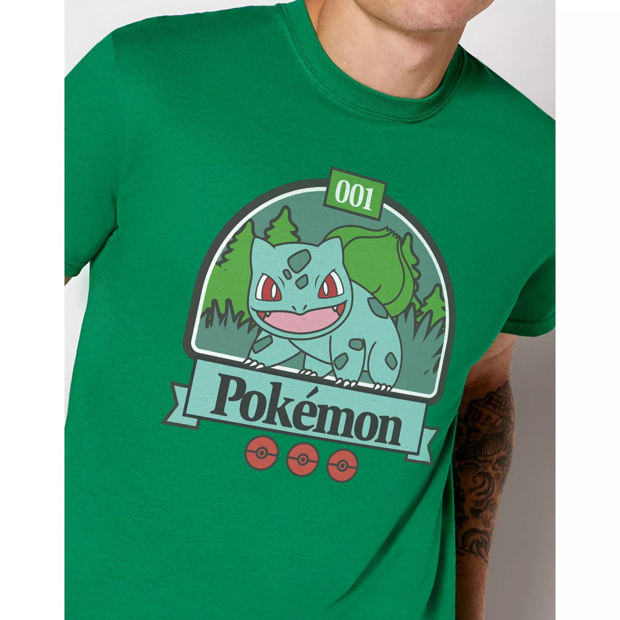 Green Bulbasaur T Shirt - Pokémon