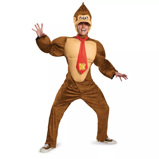 Adult Donkey Kong Muscle Plus Size Costume - Super Mario Bros. at Spirit Halloween
