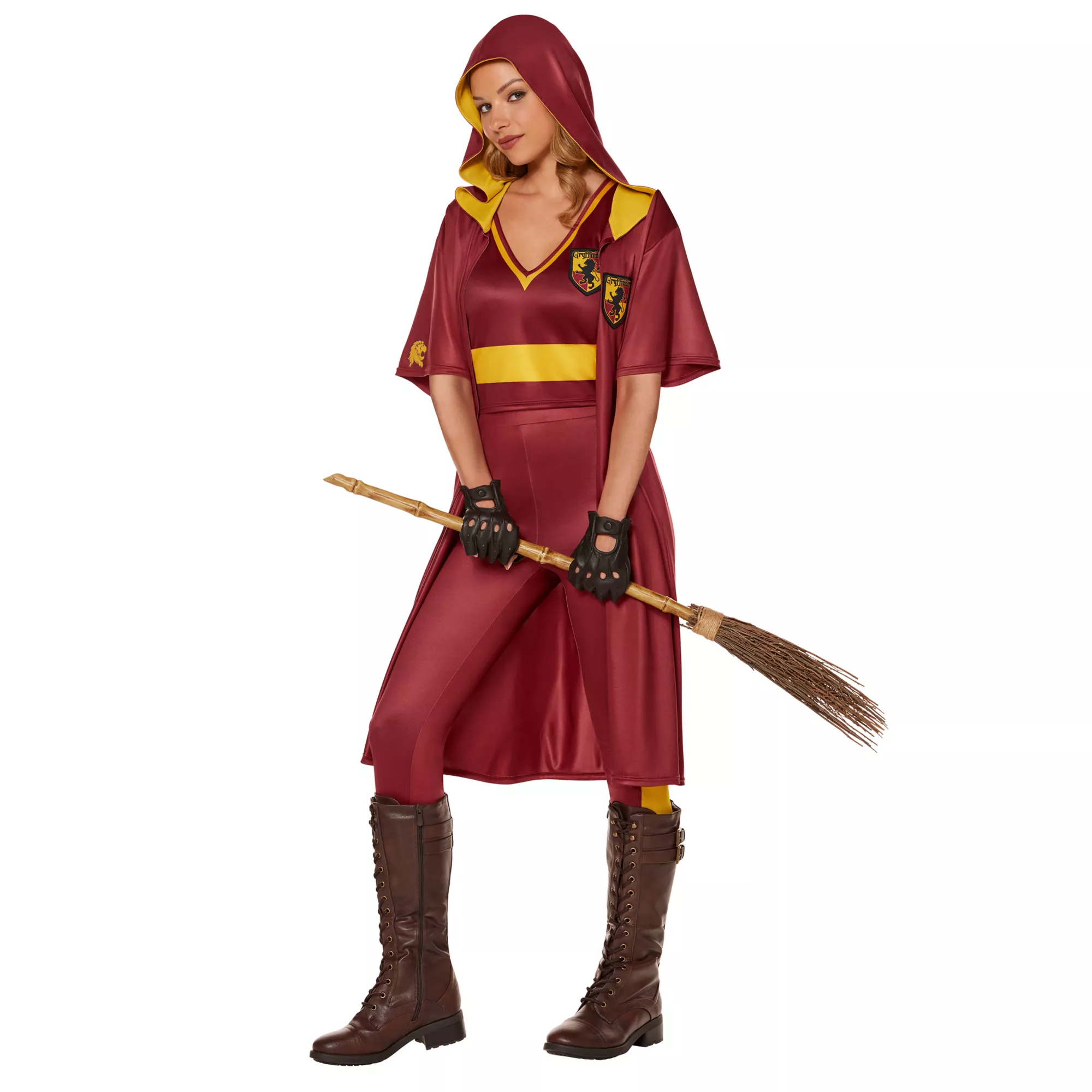Adult Gryffindor Quidditch Costume - Harry Potter at Spirit Halloween