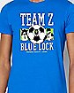 Team Z T Shirt- Blue Lock