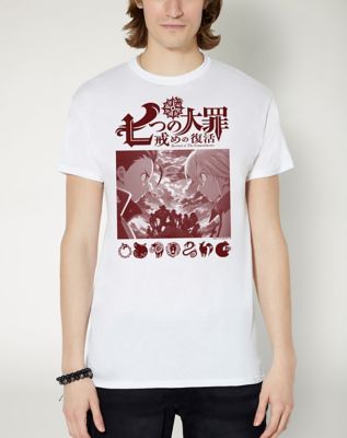 Zeldris Versus Meliodas T Shirt Seven Deadly Sins Spencer s