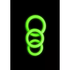 Glow in the Dark Cock Rings - 3 Pack at Spencer's