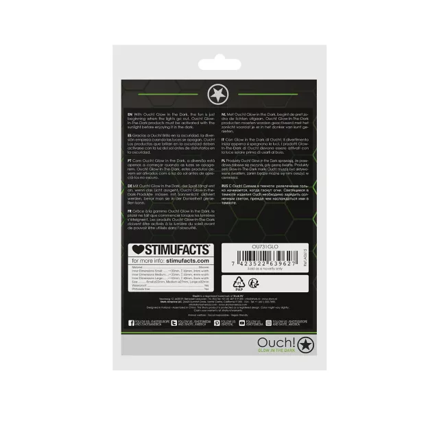 Glow in the Dark Cock Rings - 3 Pack at Spencer's