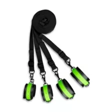 Glow in the Dark Bed Bindings Restraint Set at Spencer's