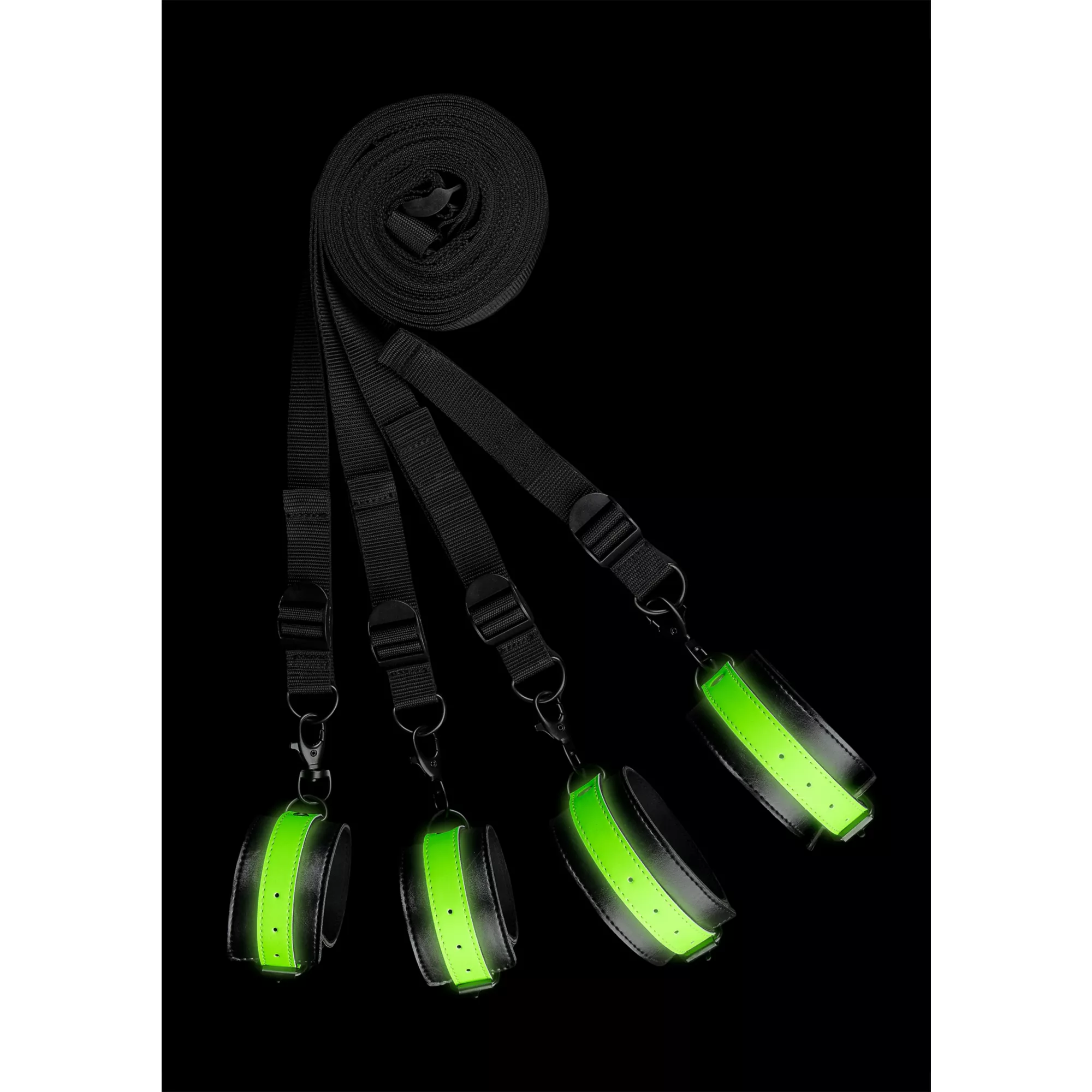 Glow in the Dark Bed Bindings Restraint Set at Spencer's