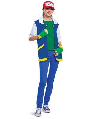 Adult Ash Ketchum Costume Pokémon Spencers 5101