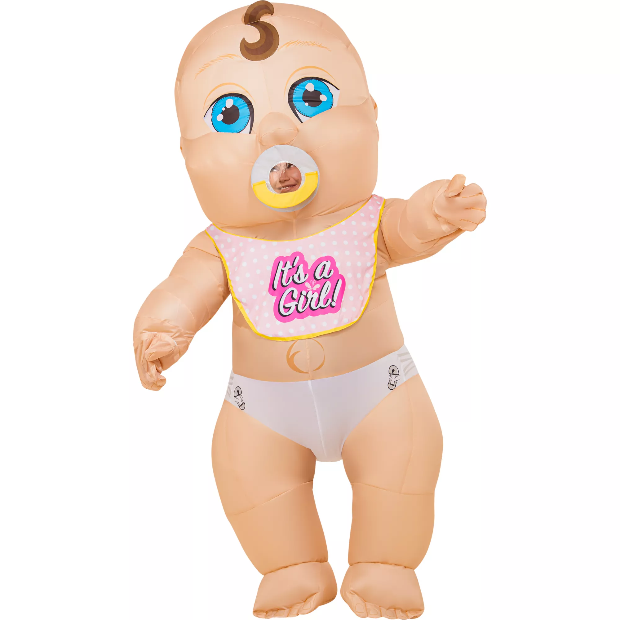 Adult Baby Inflatable Costume