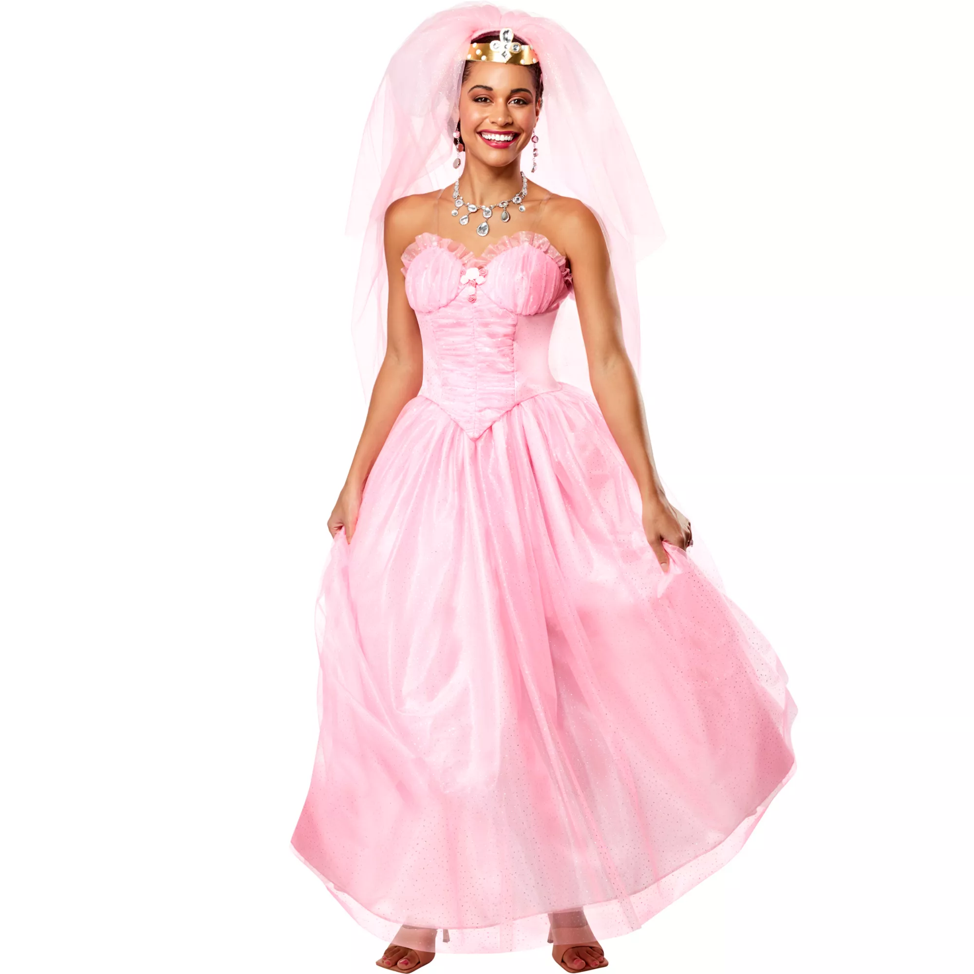 Adult Lisa Wedding Dress Costume - Coming to America at Spirit Halloween