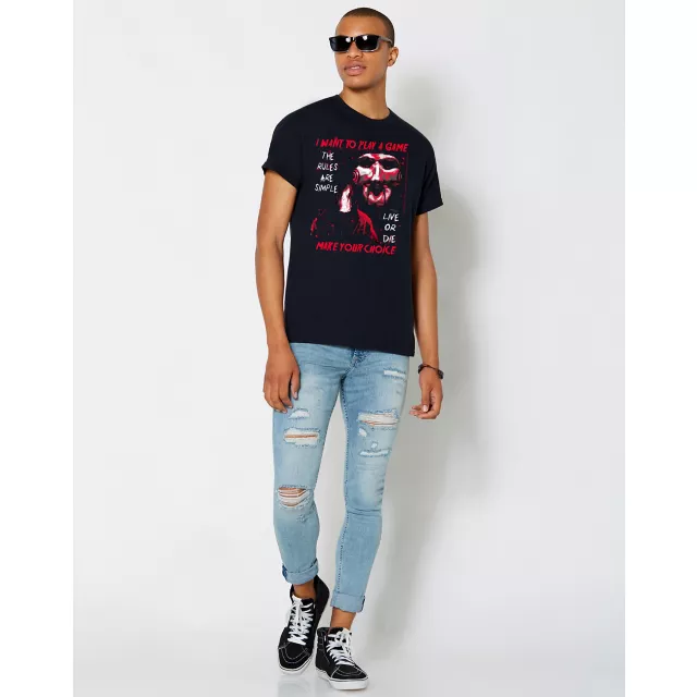 Live or Die T Shirt - Saw at Spencer's