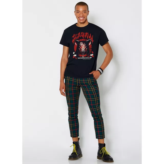 Jigsaw Pig Mask T Shirt - Saw at Spencer's