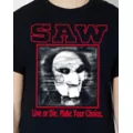 Jigsaw Portrait T Shirt - Saw at Spencer's