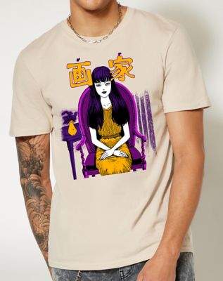 Patiently Waiting T Shirt - Junji Ito