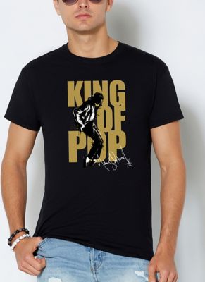 Michael Jackson Shirt, Michael Jackson King Of Pop T-Shirt 2 Side