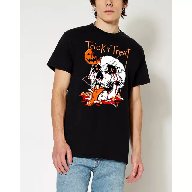 Candy Skull T Shirt - Trick 'r Treat at Spencer's