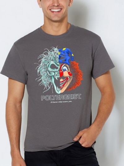 It Knows Split Clown T Shirt - Poltergeist by Spirit Halloween