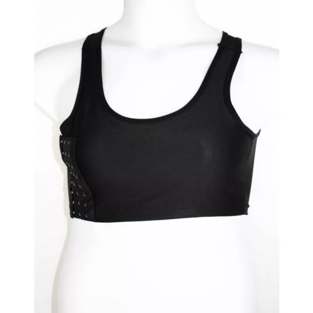 Black Genderfluid Chest Compression Binder at Spencer's