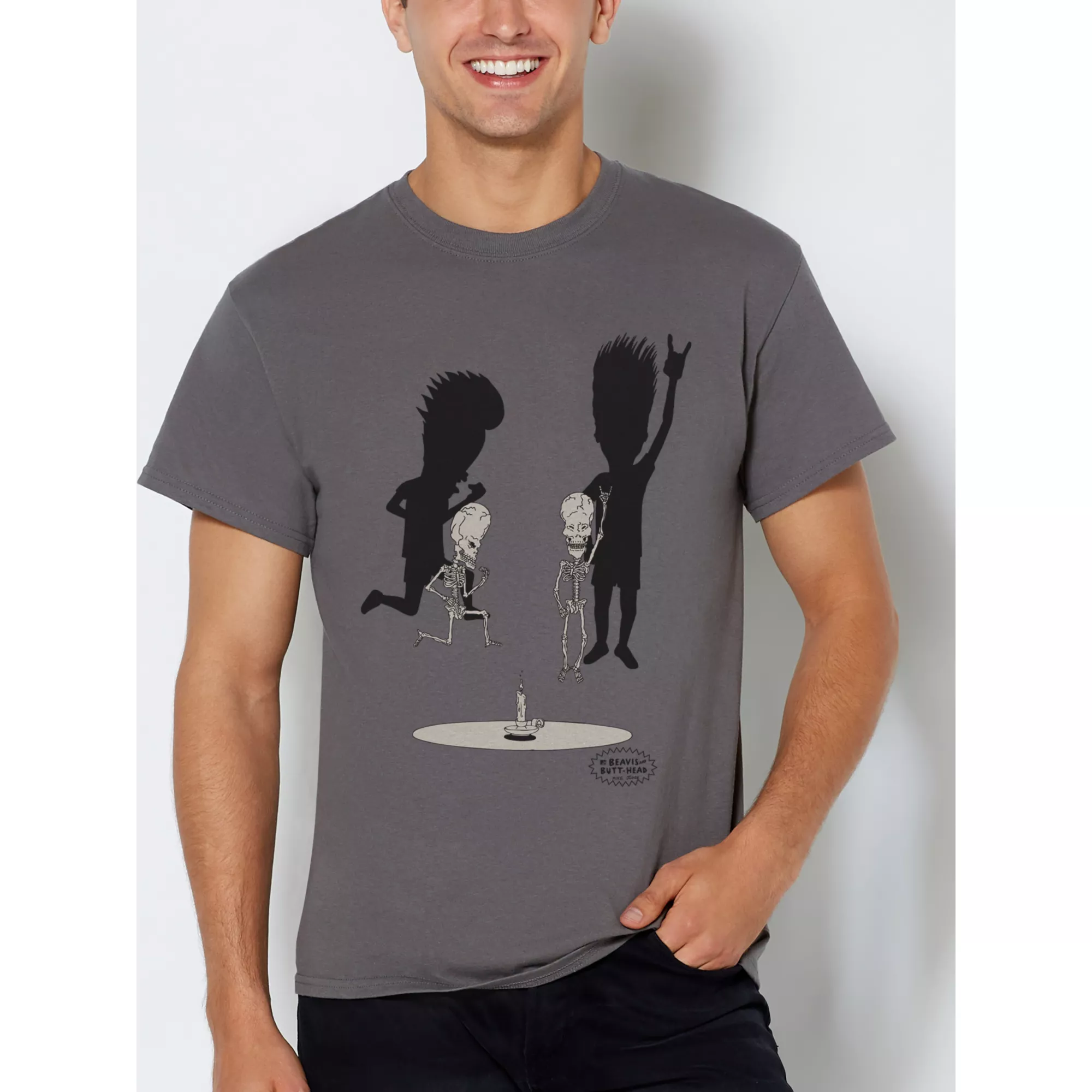 Rock Skeletons T Shirt - Beavis and Butt-Head at Spencer's