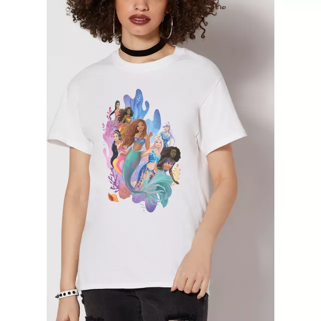 The Little Mermaid Group T Shirt - Disney at Spencer's