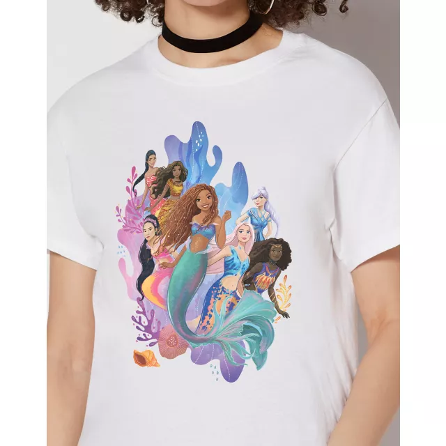 The Little Mermaid Group T Shirt - Disney at Spencer's