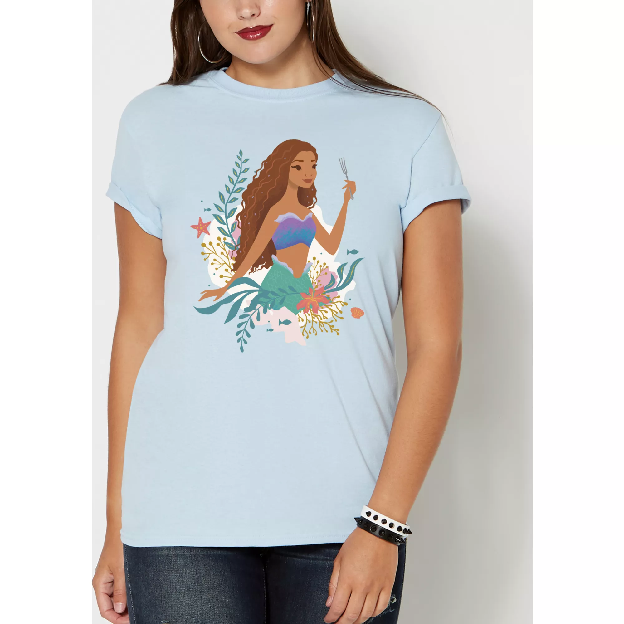 The Little Mermaid Fork T Shirt - Disney at Spencer's
