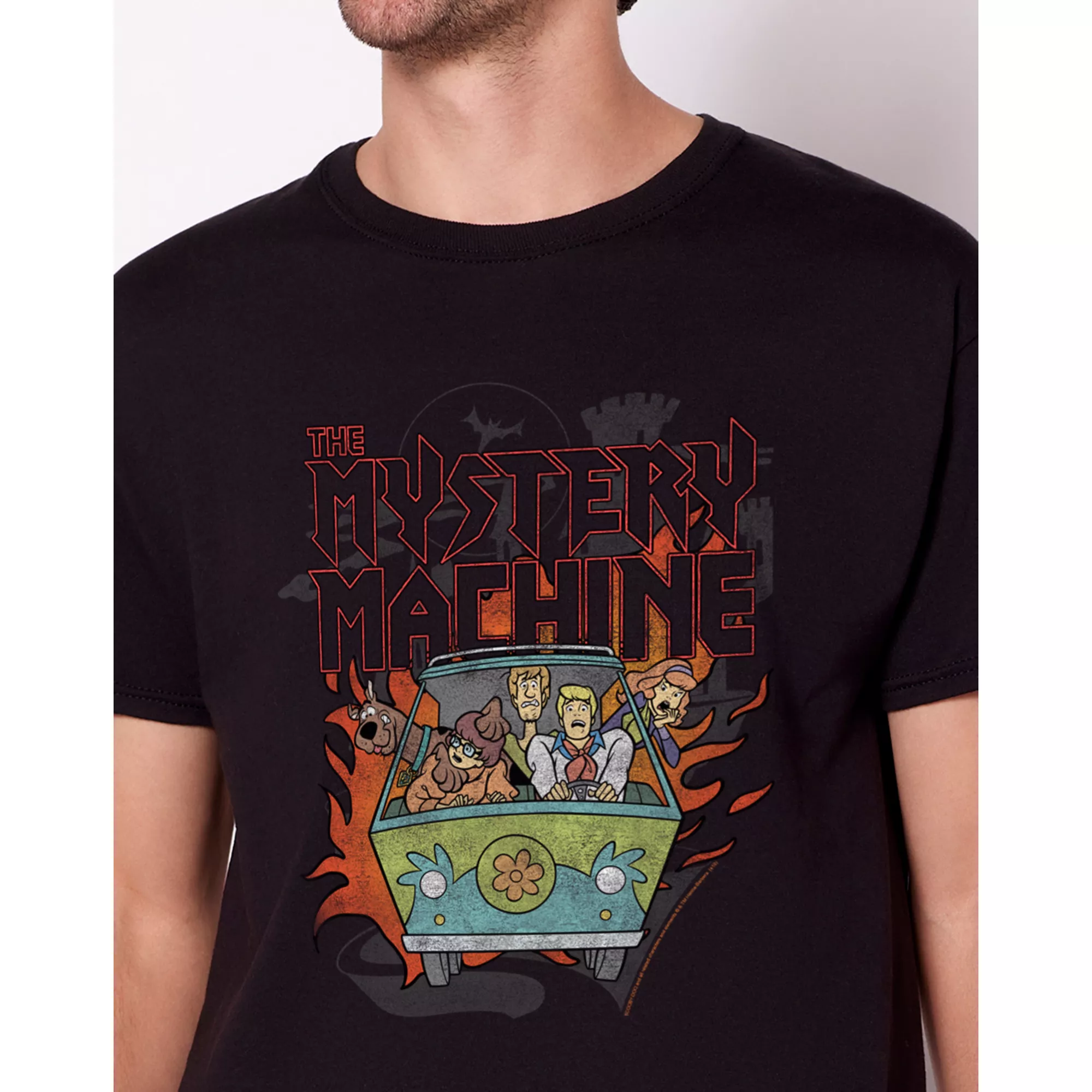 Hardcore Mystery Machine T Shirt - Scooby-Doo at Spencer's