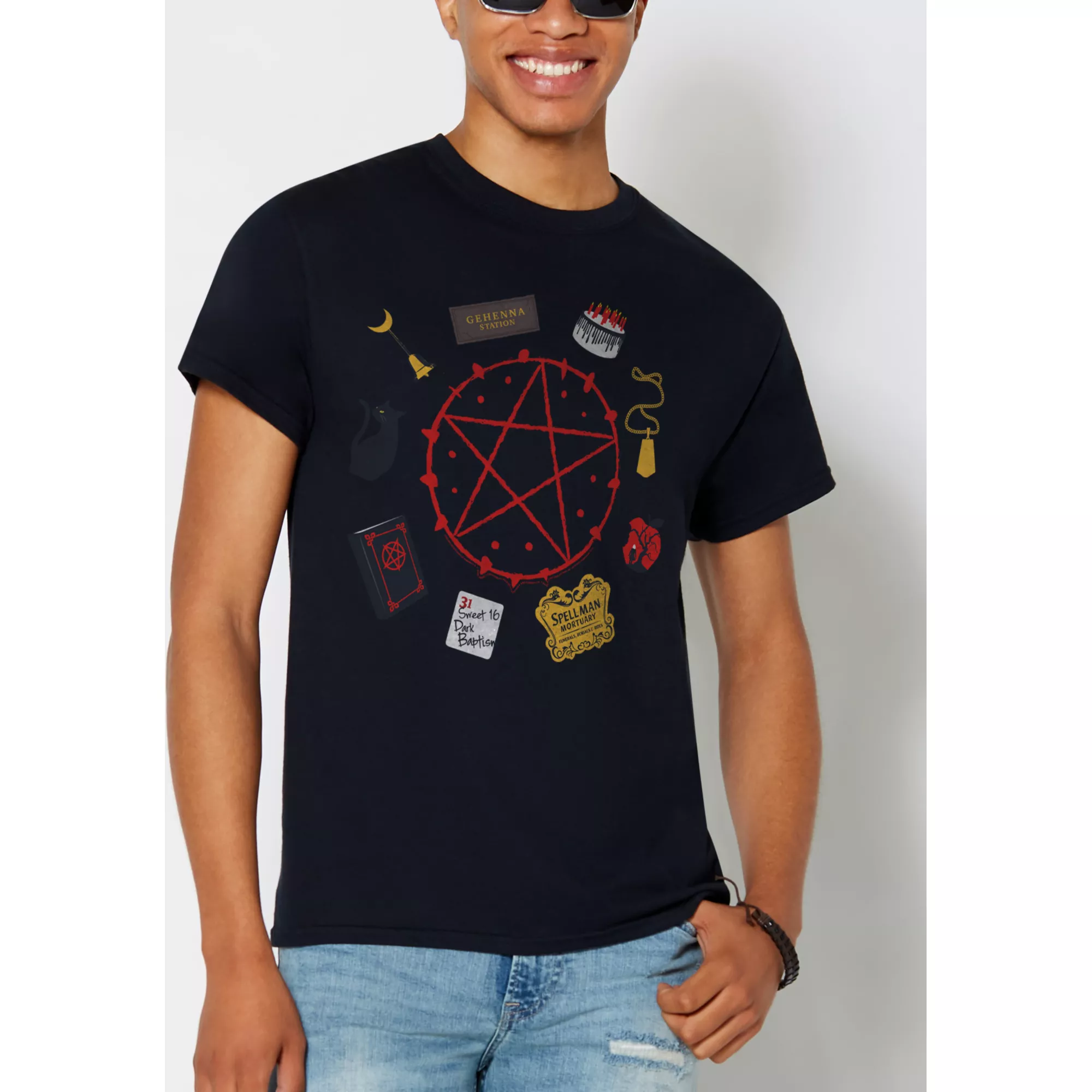 Sabrina's Séance Circle T Shirt - Chilling Adventures of Sabrina at Spencer's