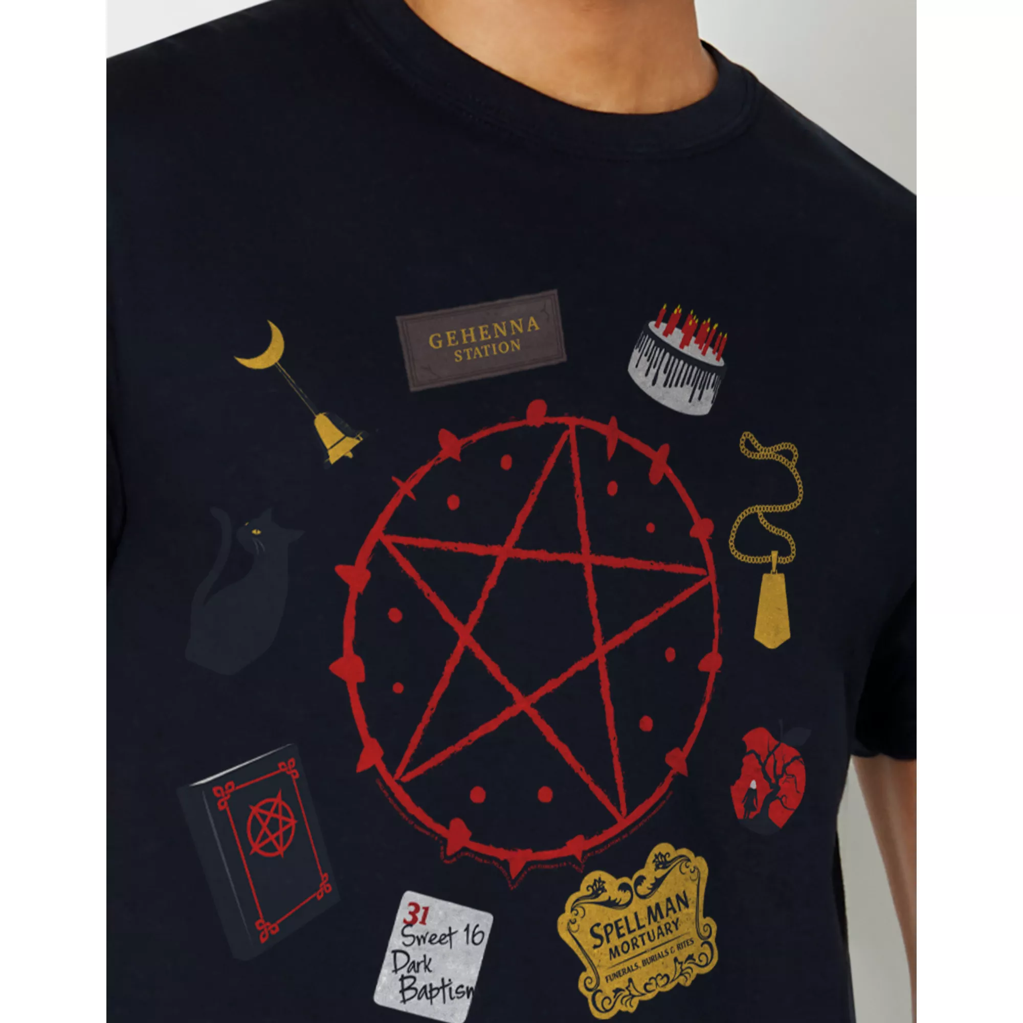 Sabrina's Séance Circle T Shirt - Chilling Adventures of Sabrina at Spencer's