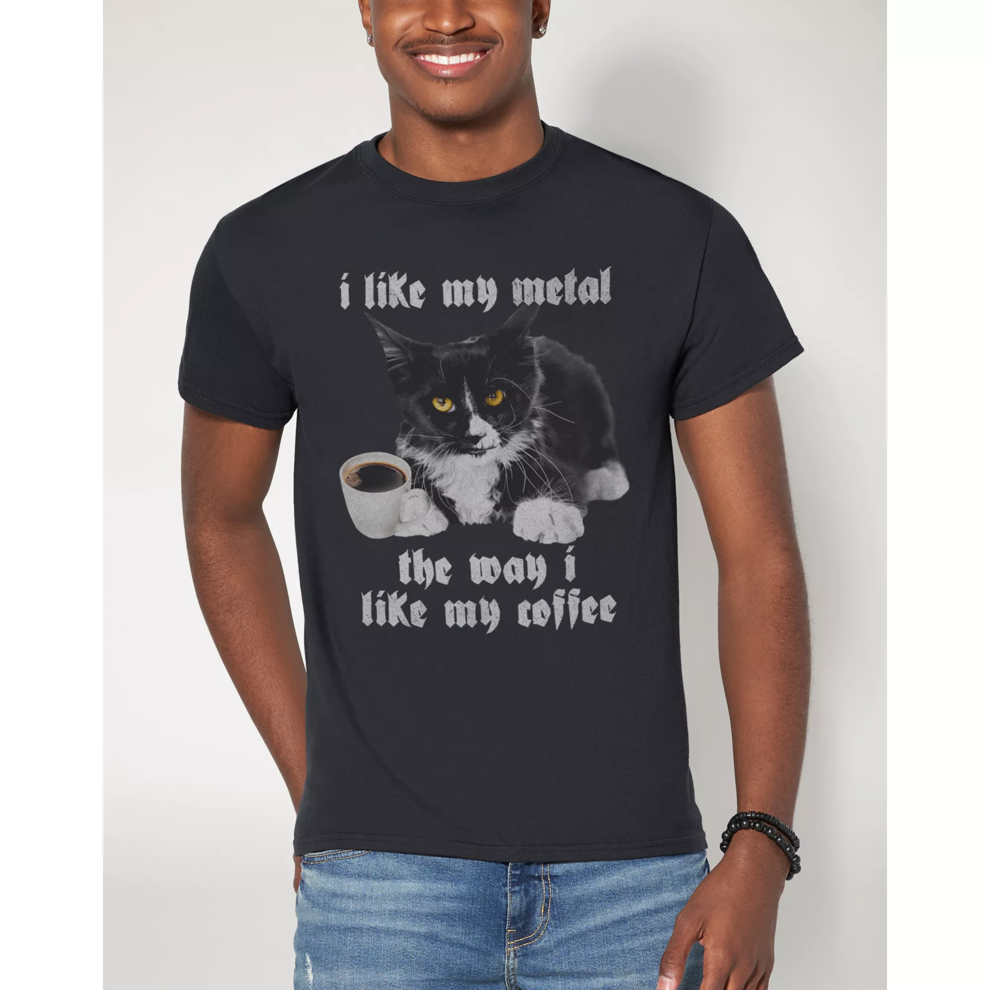 I Like My Metal Like My Coffee T Shirt at Spencer's